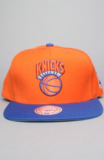 Mitchell & Ness The NBA Wool Snapback Hat in Orange Blue  Karmaloop