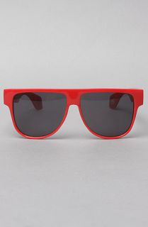 NEFF The Spectra Sunglasses in Red Concrete