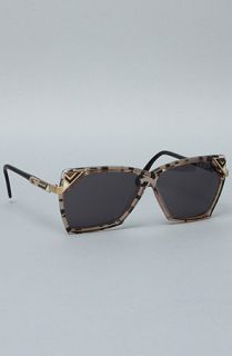 Vintage Eyewear The Cazal 324 Sunglasses in Clea Brown Black Gold