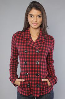 Obey The Lumber Jack Jacket in Rio Red