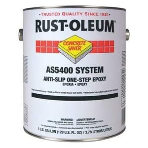 Rustoleum Indust Anti Slip Epoxy Paint Floor Coating Silver Gray