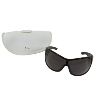  Dior Vintage Logos Sunglasses Eye Wear Black with Case BT02830