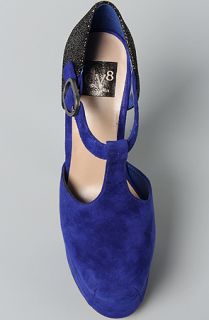 DV8 by Dolce Vita The Vanissa Shoe in Electric Blue Suede  Karmaloop
