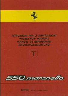 Ferrari 550 Maranello Workshop Service Repair Manual S