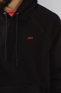 Obey The Standard Issue Classic Hoody in Black