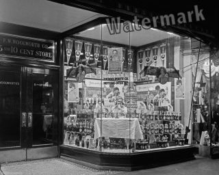 Photograph Vintage F w Woolworth Dime Store with Whistle Bottling