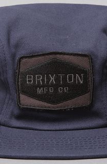 Brixton The Mill Hat in Navy Concrete Culture