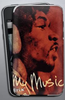 MusicSkins Jimi Hendrix Hear My Music for iPod Classic80120160GB and