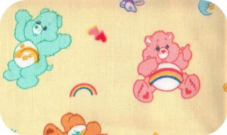Personalized Baby Name Care Bears Feeding Burp Cloth Plush Bear Gift