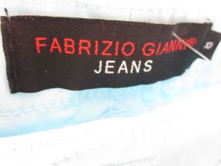 you are bidding on a pair of fabrizio gianni jeans blue stretch denim