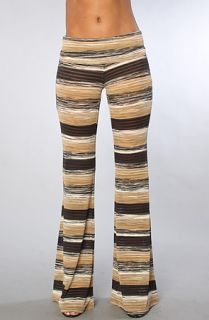 Free People The Striped Knit Flare Pant