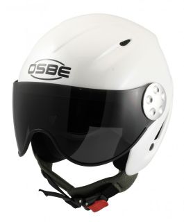 Osbe Proton Jr Youth Kids Goggle Less Ski Snowboard Helmet White Pearl