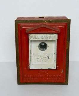 Fire Alarm Station Gamewell Vintage 1924
