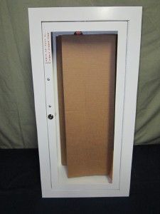  Ambassador Series Recessed Fire Extinguisher Cabinet up to 20 LBs
