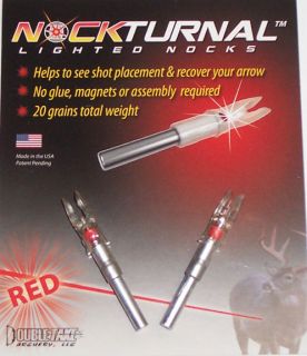 Nockturnal Lighted Archery Bowhunting Arrow Nock Turnal Nocturnal Sz