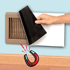 Magnetic Vent Covers Cover Air Ducts to Redirect Heat