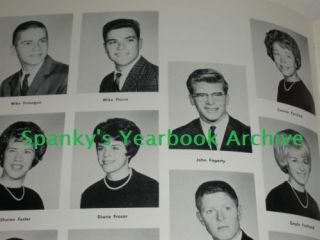  School Yearbook with CCR John Fogerty Stu Cook Doug Clifford