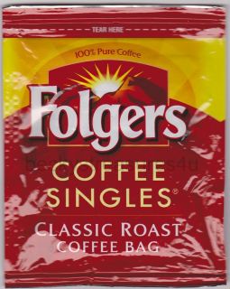 Folgers Classic Roast Coffee Singles   114 bags