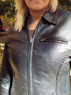 Classic Leather Gear First Womens Black XL Riding Leather