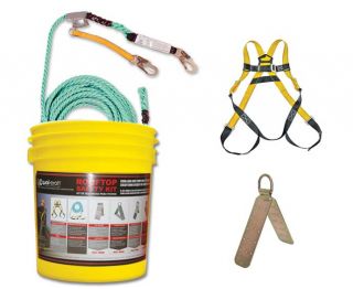 Guardian Fall Protection Bucket of Safe Tie with Temper Anchor Medium