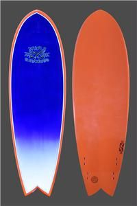 New Triple x Epoxy 6 2 Quad Fin Fishboard Surfboard
