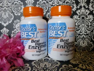  of Doctors Best Best Digestive Enzymes 90 Veggie Caps Each New