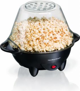 Mini Theater Popcorn Popper w/ Serving Lid, Mini Home Pop Corn Maker