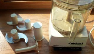Cuisinart Food Processor DLC 7 as Is Needs New Cover