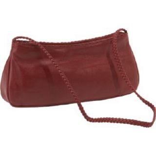 Handbags Derek Alexander Leather Small East West Top Zip with B Red