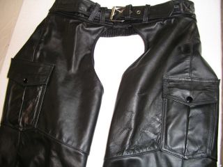  Leather Motorcycle Chaps Mens