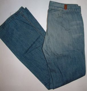 C678 Womens Jeans 7 for All Mankind Size 26 30x32 Made in USA