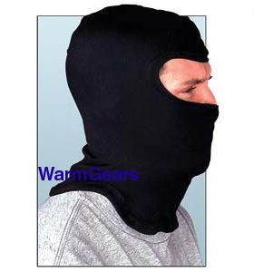 Black Ninja Ski Face Mask Football Under Helmet Liner