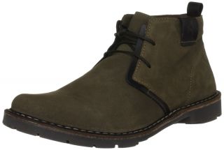 Fly London Mens Ollie Dark Brown New Leather Boots Shoes