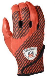 2012 Reebok RF0054 NFL Fuel Football Gloves Orange s 2X