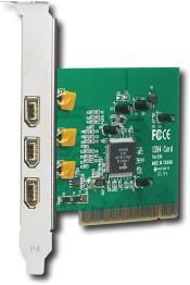 Port Firewire 400 IEEE 1394 PCI Card Apple Windows
