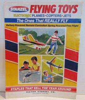 Stanzel Flying Toys Catalog Star Bug Scoot Air Car Planes
