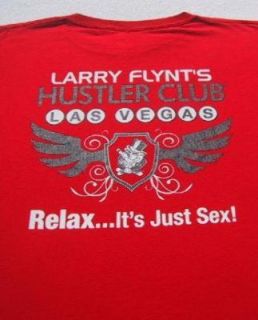 Larry Flynts Hustler Club Las Vegas Large T Shirt