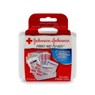 Johnson Johnson Red Cross First Aid to Go 12 PC First Aid Kits
