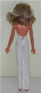 1977 Mego Farrah Fawcett Poseable Doll in White Jumpsuit