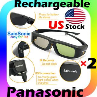 2X SainSonic for Panasonic Plasma 50ST30 55ST30 42UT30 42GT20 3D