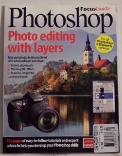 Photoshop Focus Guide Free CD 132 Pages Editing New 94