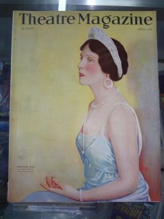 Theater Magazine Apr 1926. Florence Reed Great Gatsby Sessue Hayakawa