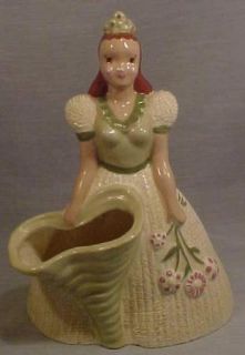 Hedi Schoop California Pottery Lady Figurine Planter