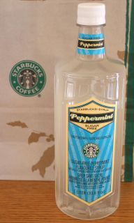 Starbucks Flavored Syrup Sugar Free Peppermint 1 Liter