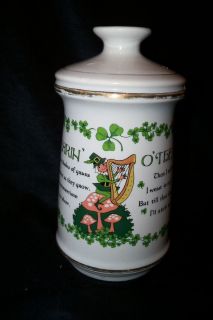   Leprechaun Ireland Porcelain Decanter Stitzel Weller Old Fitzgerald