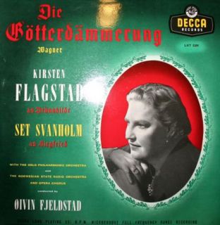 Wagner Die Gotterdammerung Flagstad Fjeldstadt 6LPS Decca LXT5205 10
