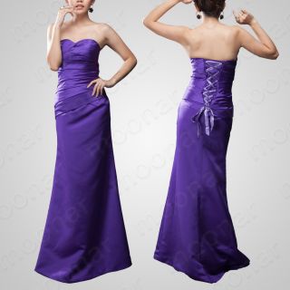  Mermaid Long Bridesmaid Dress Prom Gown Evening Party Cocktail