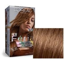 Oreal Feria Shimmg Hair Color Light Golden Brown 63 Warmer New