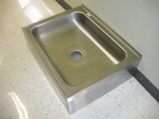 Stainless Steel Commercial Kitchen Floor Mount MOP Sink Basin 32 5 x