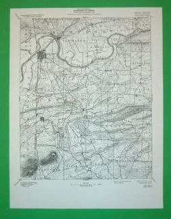 Fort Smith Greenwood Van Buren Arkansas 1887 Topo Map